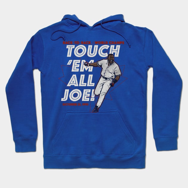 Joe Carter Touch 'Em All Hoodie by Erianna Bee